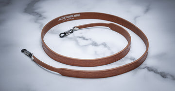 Jacques Marie Mage Tooled Strap Brown Leather