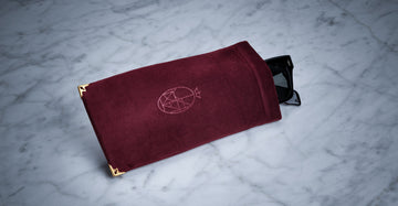 Jacques Marie Mage Softcase velvet burgundy limited edition