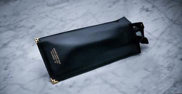 Jacques Marie Mage Softcase leather black limited edition