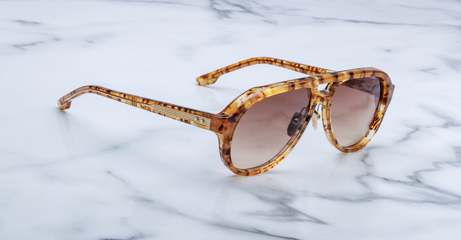 Jacques Marie Mage Cortina Vintage Tortoise Side