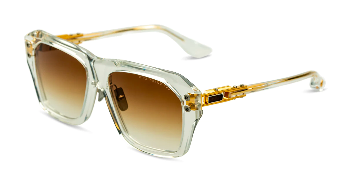 DITA Grand-APX Crystal Clear &amp; Yellow Gold