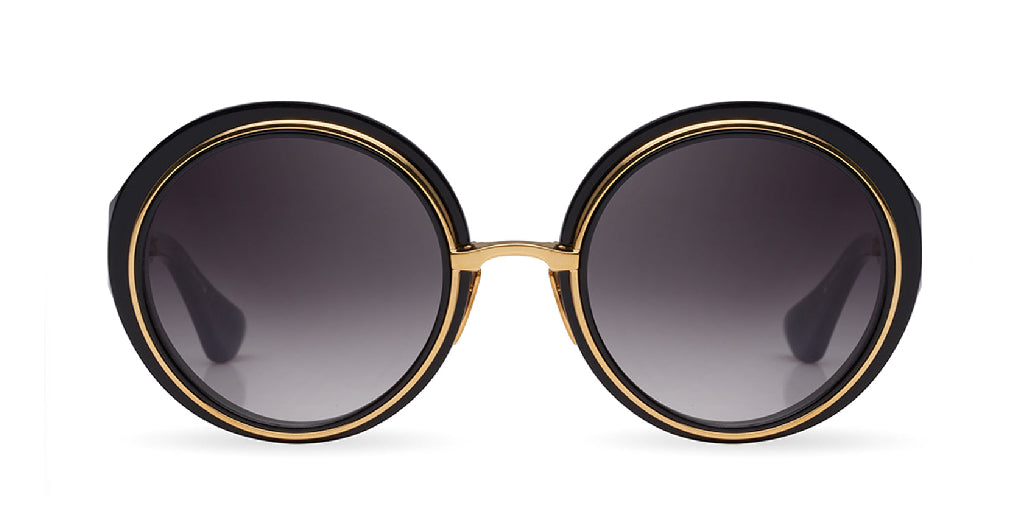 DITA Micro-Round Black & Gold