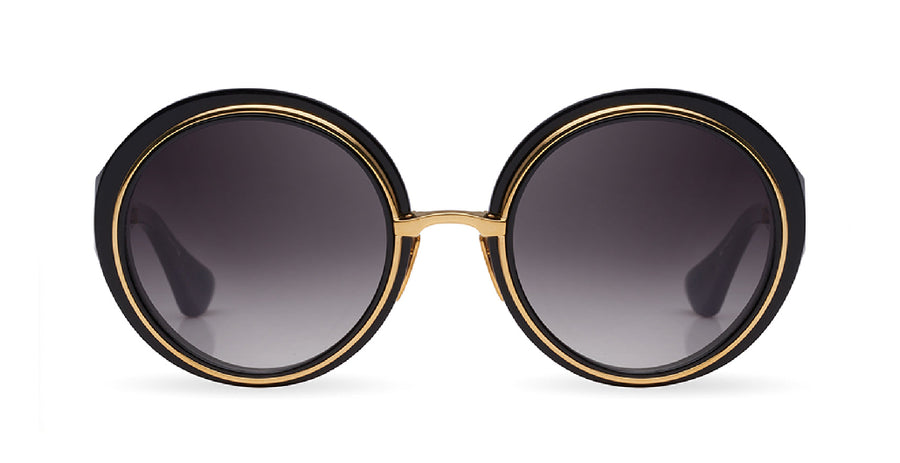 DITA Micro-Round Black & Gold