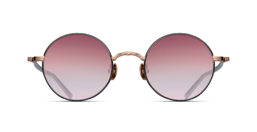 Matsuda M3087 Rose Gold & Matte Black – Leidmann