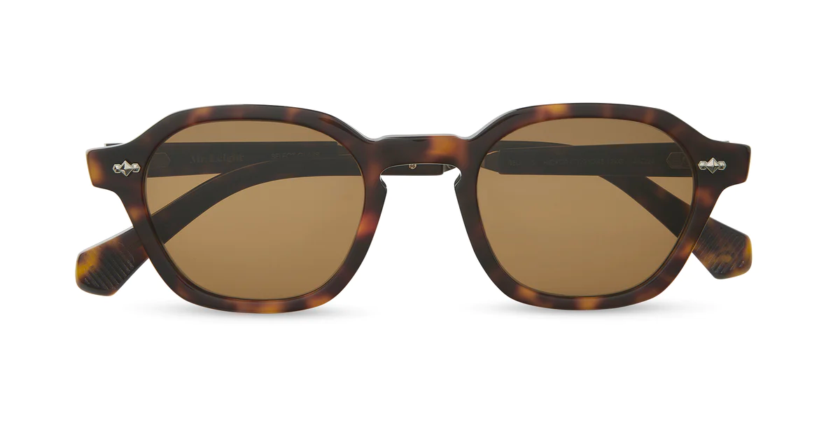 Garrett Leight | Mr. Leight Rell Hickory Tortoise