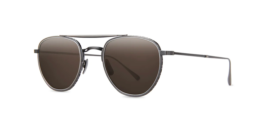 Garrett Leight | Mr. Leight Roku II Pewter